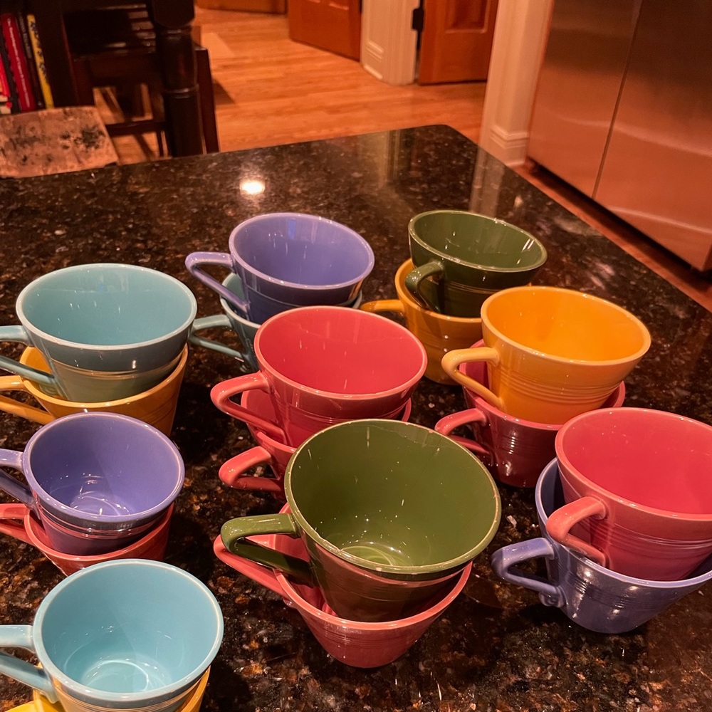 FIESTAWARE CUP & SAUCER